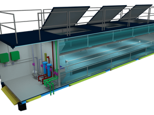 New plug and play farming technology for land-based shrimp farming