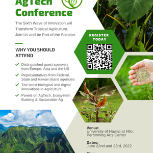 Join international conference for sustainable tropical agriculture