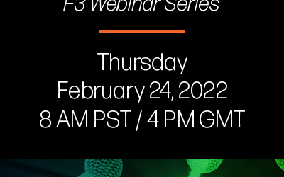 Join F3 webinar on how biology is helping aquaculture and aquafeeds