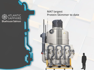 RAS technology supplier to deliver the worlds largest protein skimmers to Atlantic Sapphire