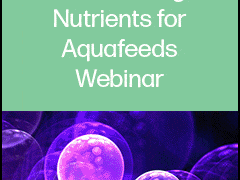 Join F3 webinar on how to customize nutrients for aquafeeds