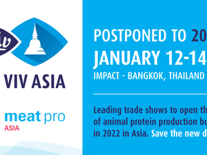 VIV Asia postponed to January 2022