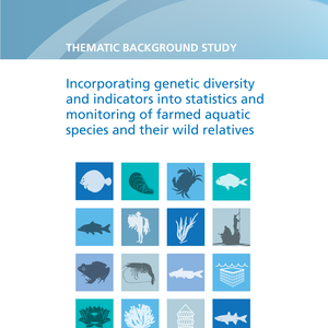 Incorporating genetic diversity of farmed aquatic species and their wild relatives