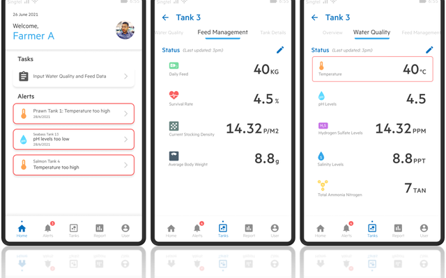 Singaporean partnership develops smart aquaculture solution for fish and shrimp farming