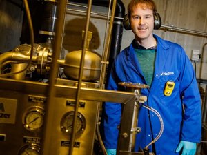 What are salmon post-smolt ozone requirements in RAS systems?