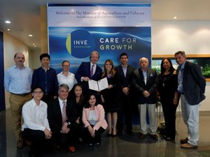 THAILAND - INVE Aquaculture, 1st Asian company to be granted certificate for direct import into Ecuador