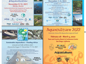 LACQUA 2022 announced and Aquaculture Europe 2021 increases attending capacity