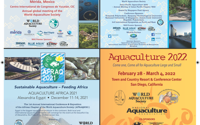 LACQUA 2022 announced and Aquaculture Europe 2021 increases attending capacity