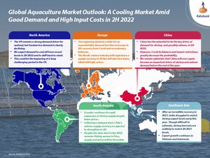 Seafood demand to weaken from peak levels in 2H 2022, RaboResearch reports