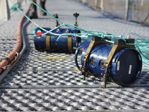 Biomass Cameras on Dock