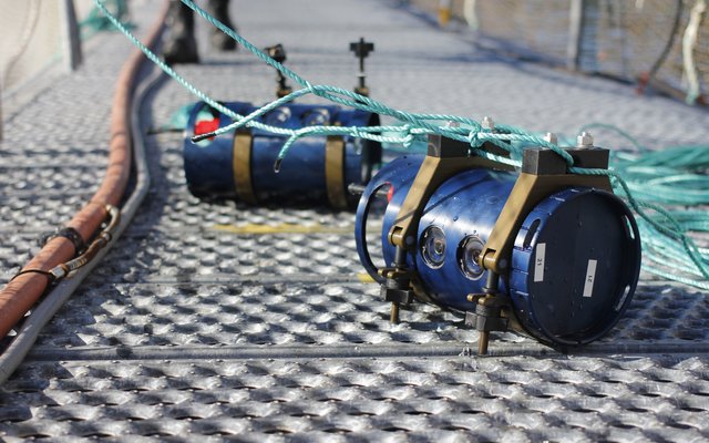 Biomass Cameras on Dock