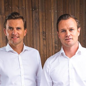 Kjetil Haga (venstre) og Simen Landmark (høyre)(1)